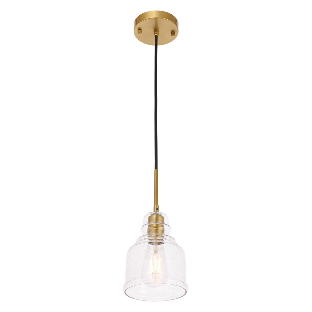 Elegant Pendant Light - Brass (LD6197BR)