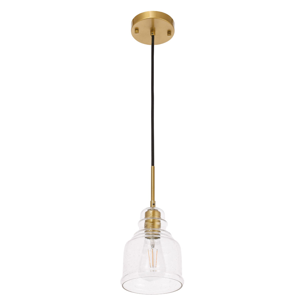 Elegant Pendant Light - Brass (LD6197BR)