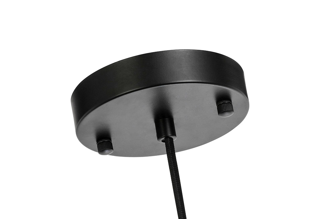 Elegant Pendant Light - Black, L 8" (LD6204BK)