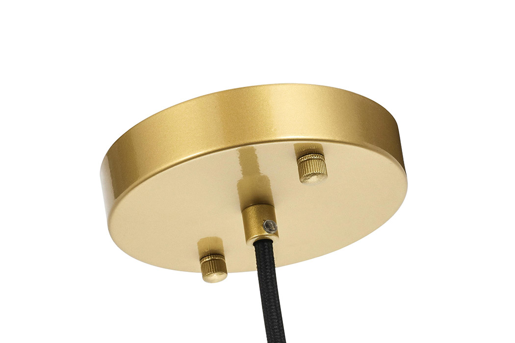 Elegant Pendant Light - Brass, L 8" (LD6206BR)