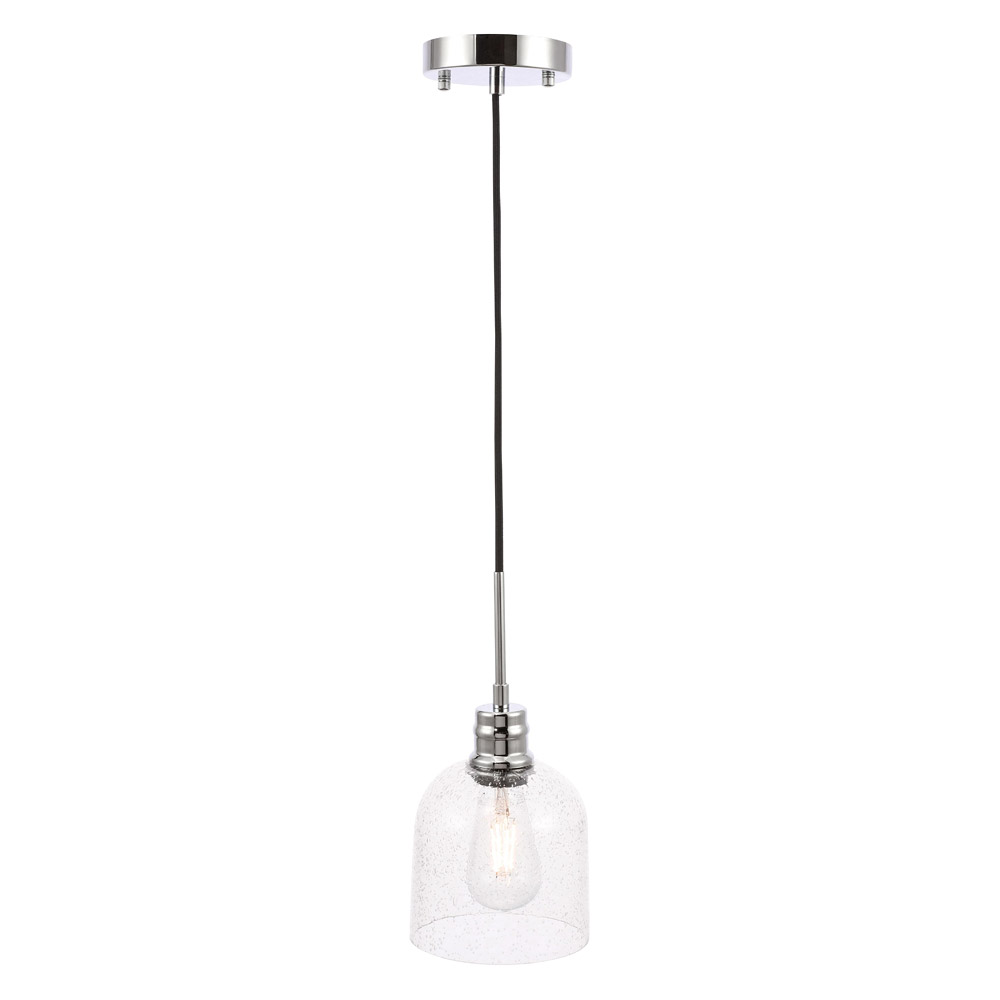 Elegant Pendant Light - Chrome, L 6" (LD6211C)