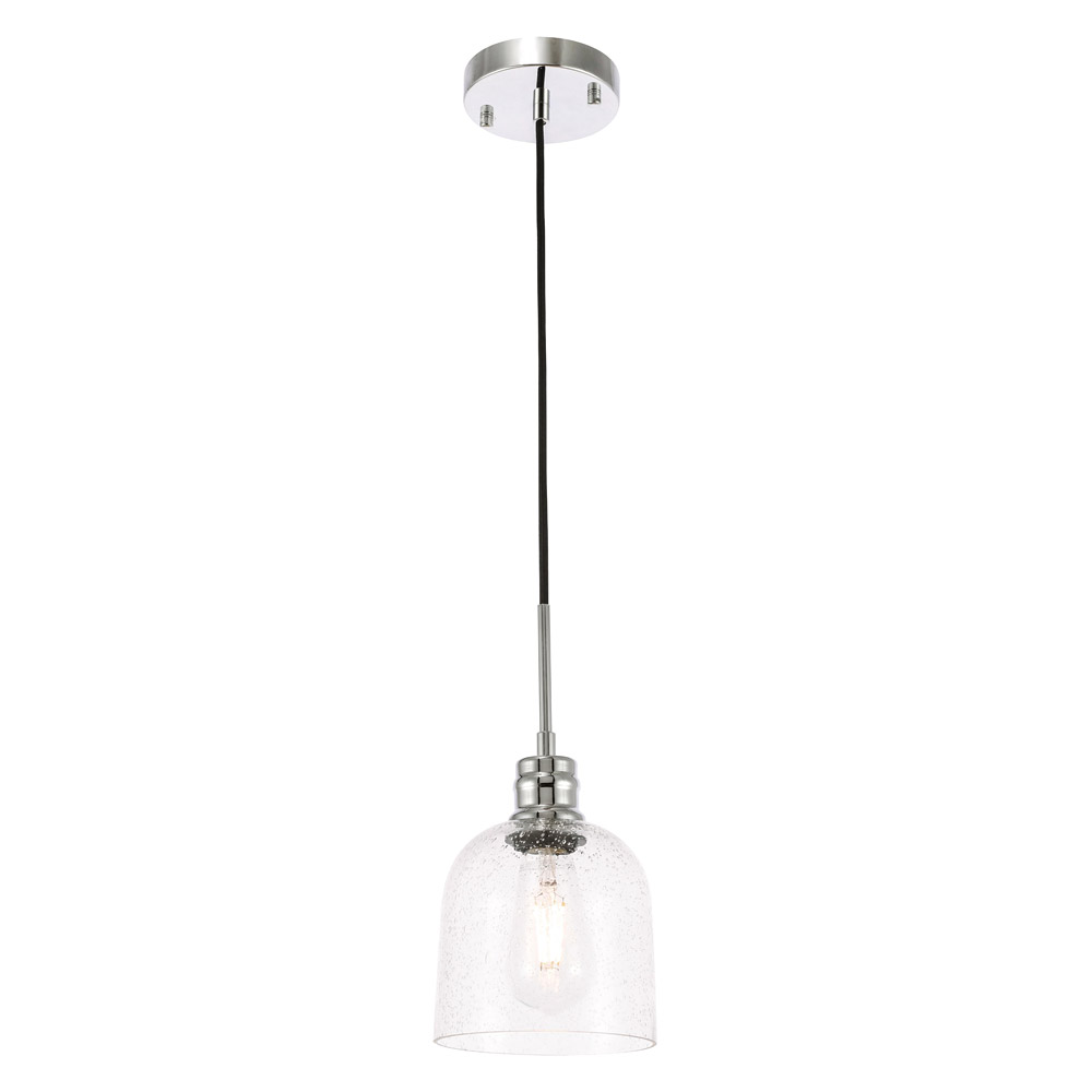 Elegant Pendant Light - Chrome, L 6" (LD6211C)