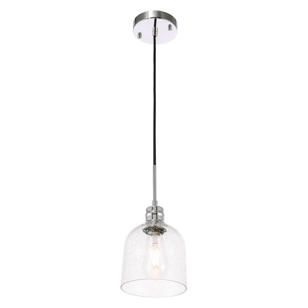 Elegant Pendant Light - Chrome, L 6" (LD6211C)