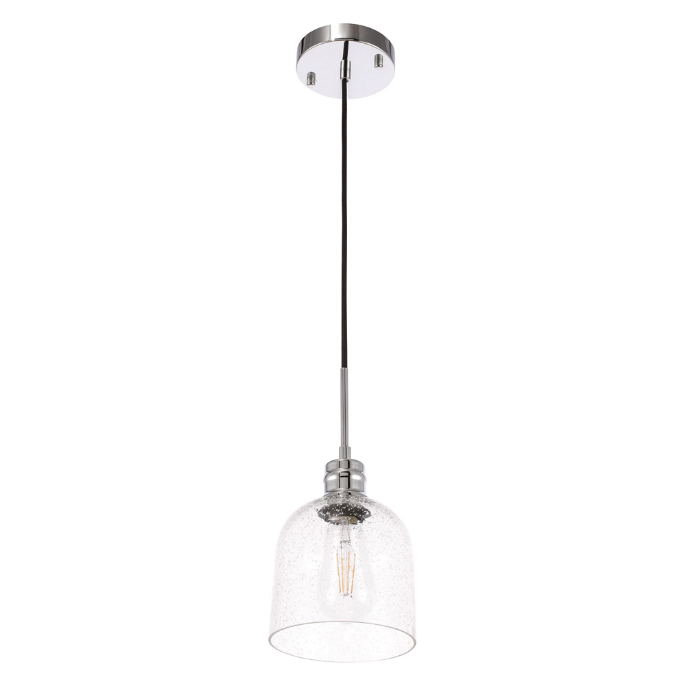 Elegant Pendant Light - Chrome, L 6" (LD6211C)