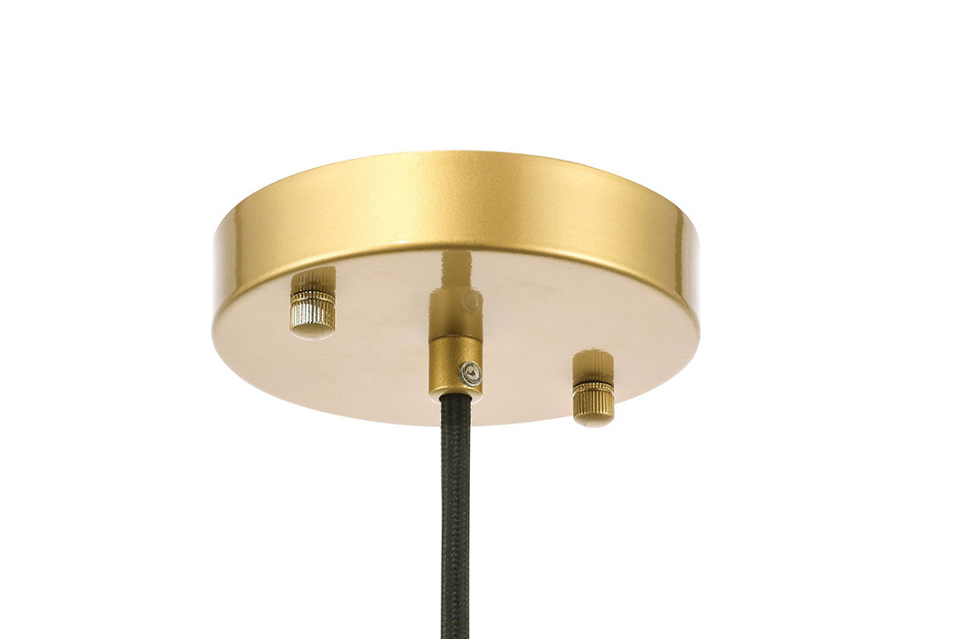 Elegant Pendant Light - Brass, L 6" (LD6212BR)