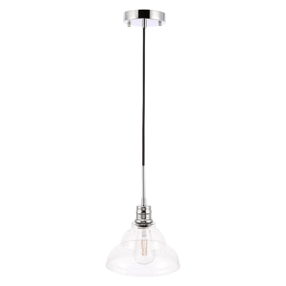 Elegant Pendant Light - Chrome, L 8.5" (LD6217C)