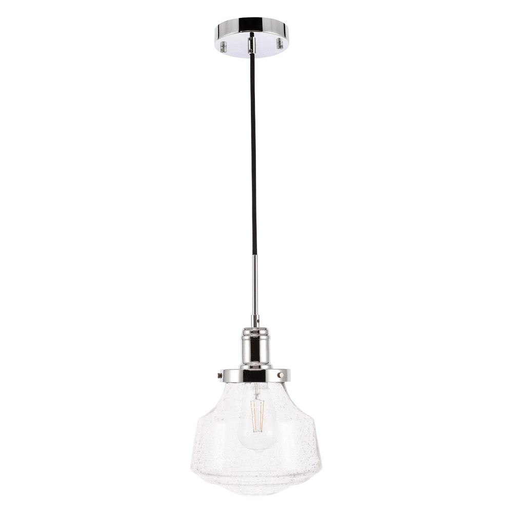 Elegant Pendant Light - Chrome, L 8" (LD6253C)