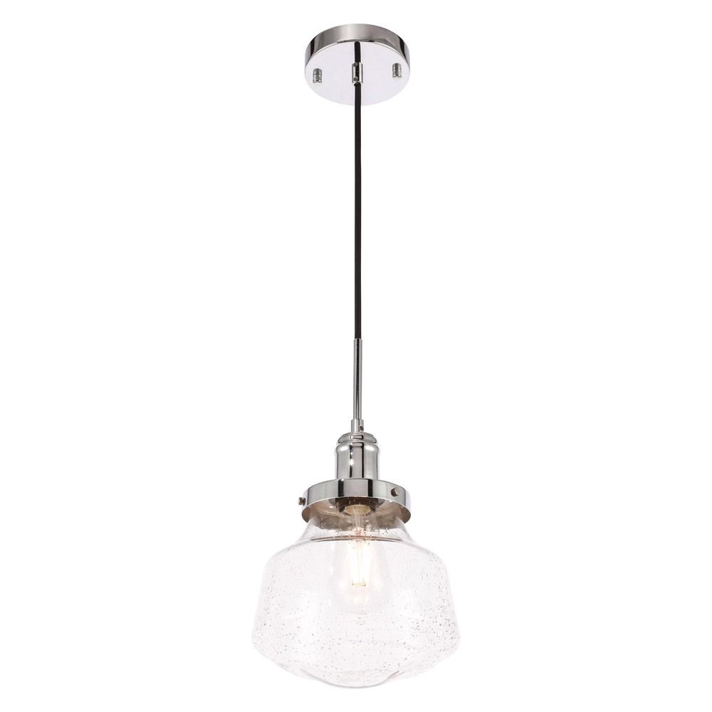 Elegant Pendant Light - Chrome, L 8" (LD6253C)