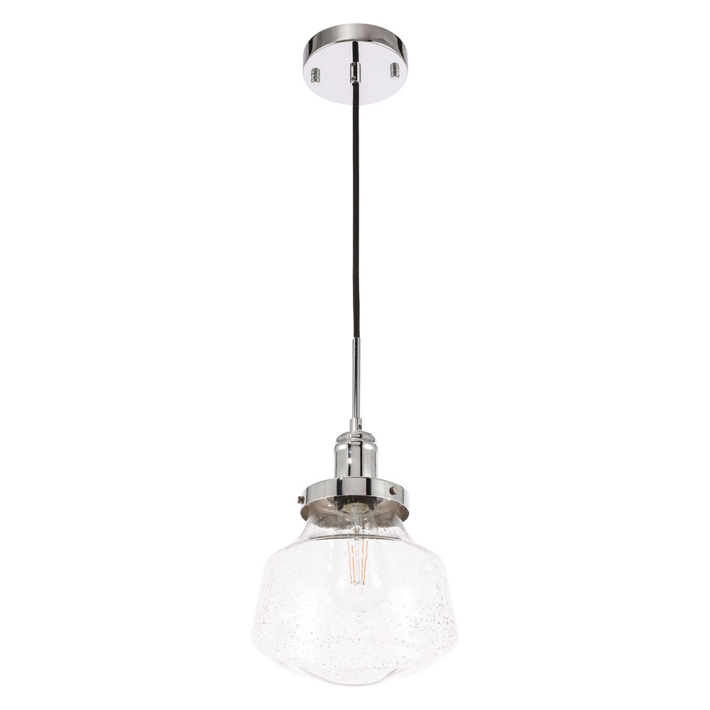 Elegant Pendant Light - Chrome, L 8" (LD6253C)