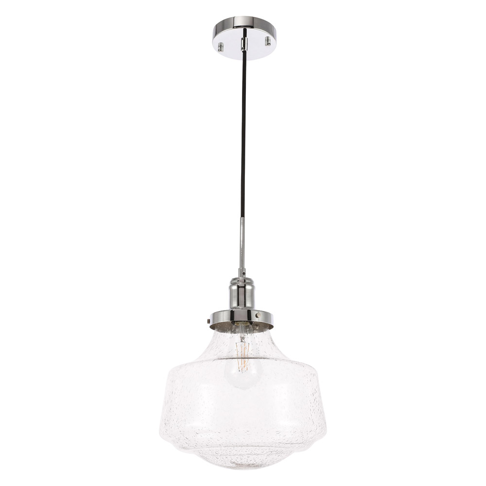 Elegant Pendant Light - Chrome, L 11" (LD6259C)