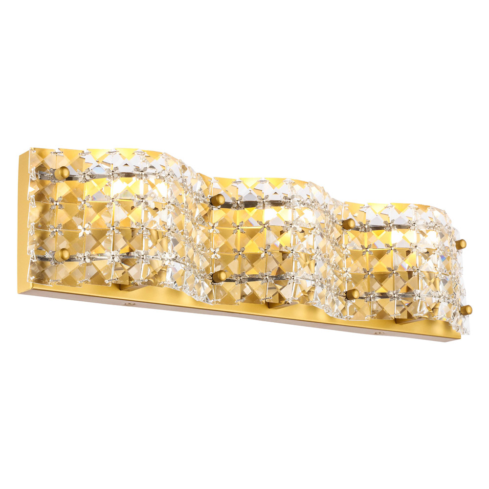 Elegant Wall Sconce - Brass, L 20.6" (LD7016BR)