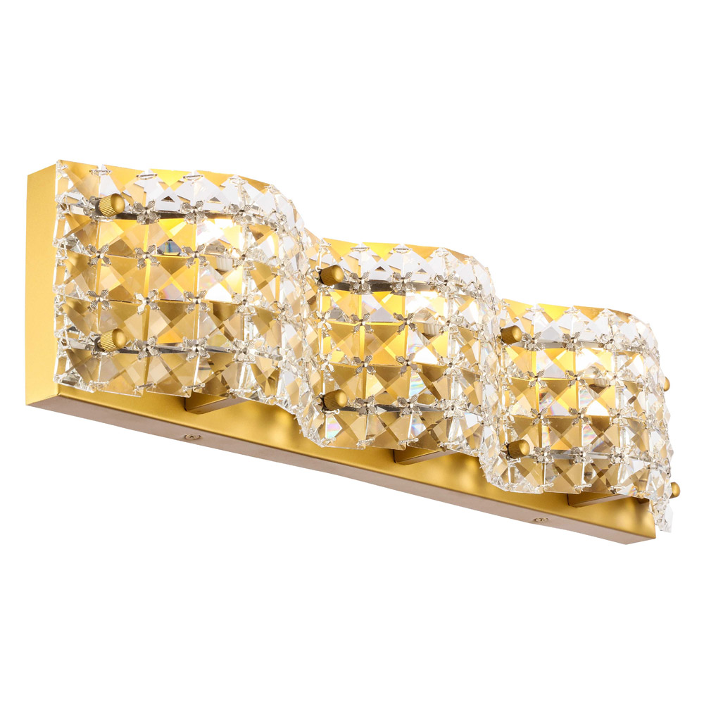 Elegant Wall Sconce - Brass, L 20.6" (LD7016BR)