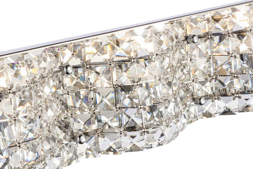 Elegant Wall Sconce - Chrome, L 26.8" (LD7017C)