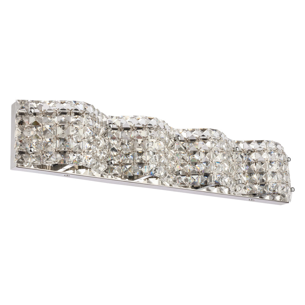 Elegant Wall Sconce - Chrome, L 26.8" (LD7017C)