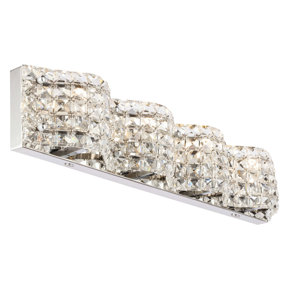 Elegant Wall Sconce - Chrome, L 26.8" (LD7017C)