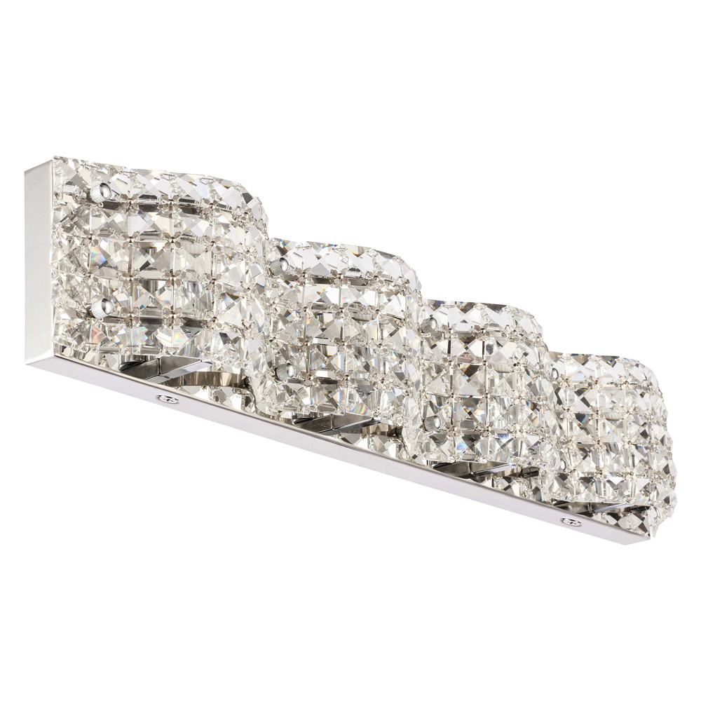 Elegant Wall Sconce - Chrome, L 26.8" (LD7017C)