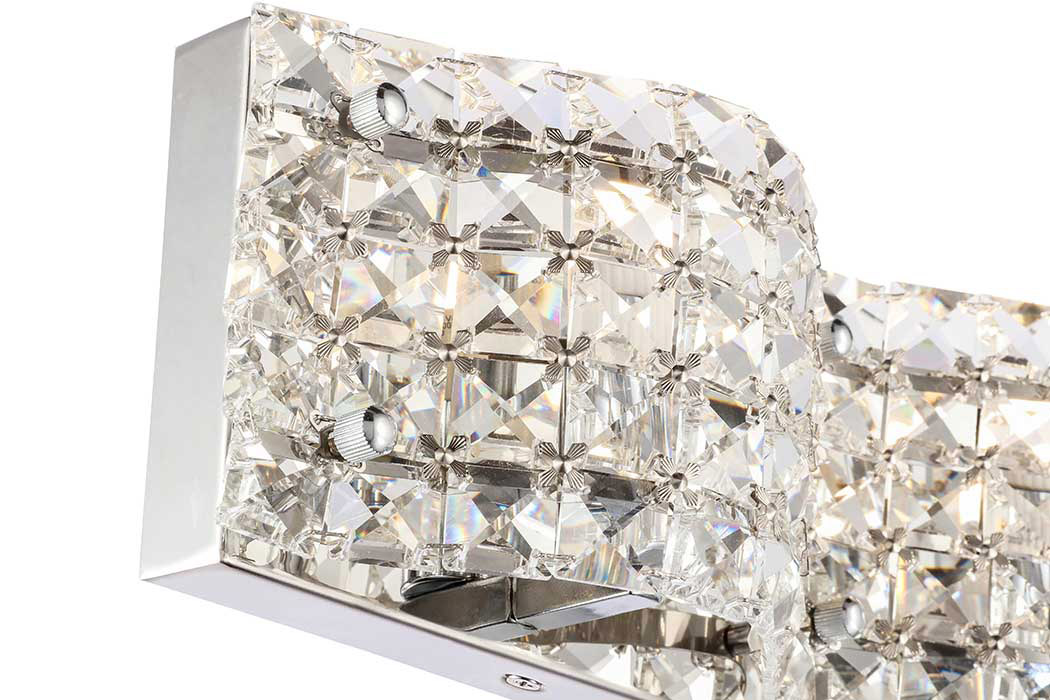 Elegant Wall Sconce - Chrome, L 26.8" (LD7017C)