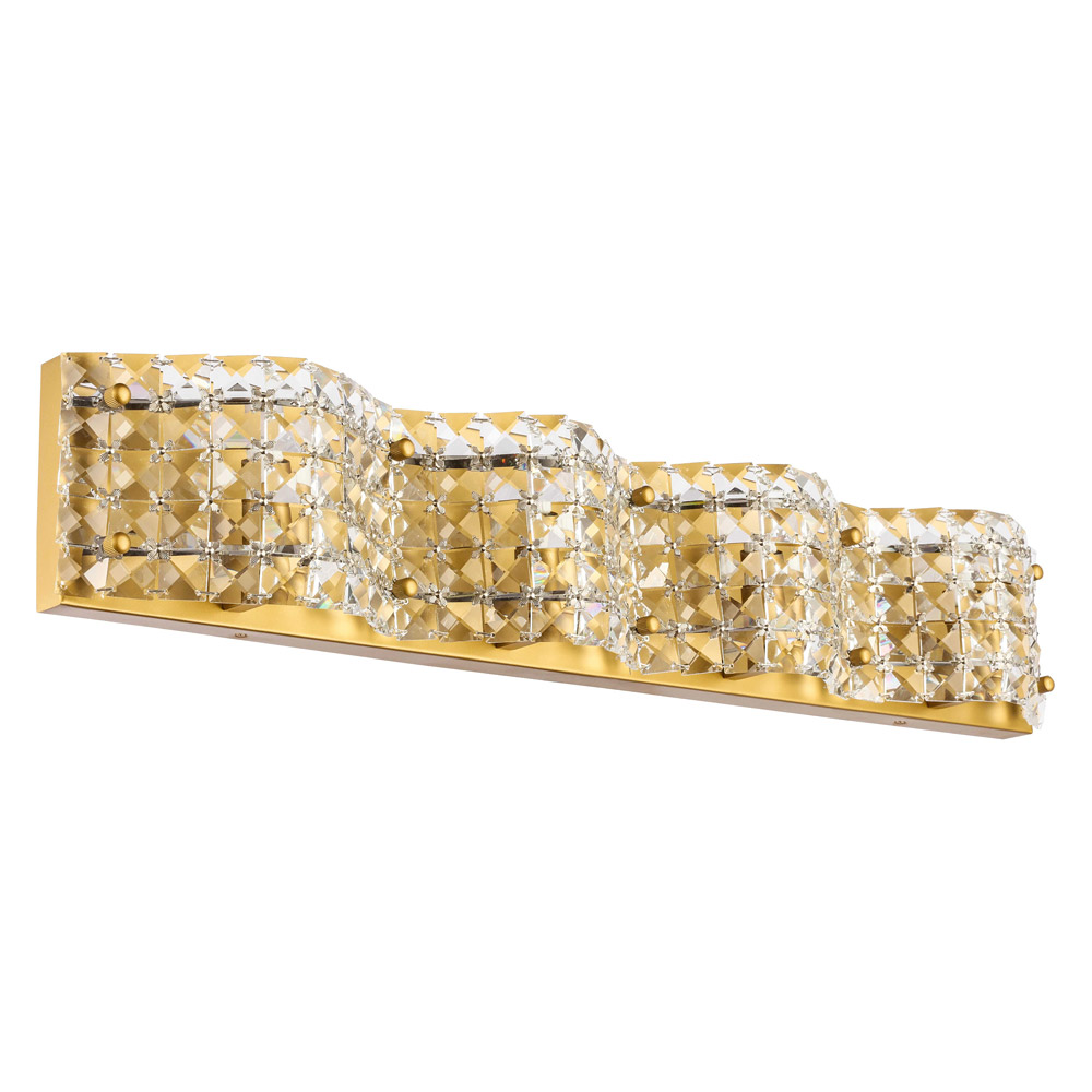 Elegant Wall Sconce - Brass, L 26.8" (LD7018BR)