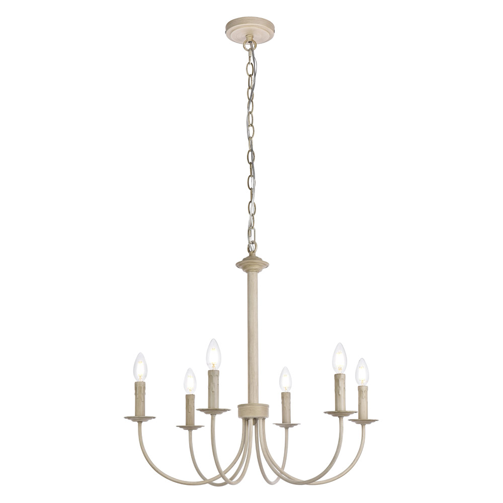 Elegant - Brielle 6 Lights Pendant