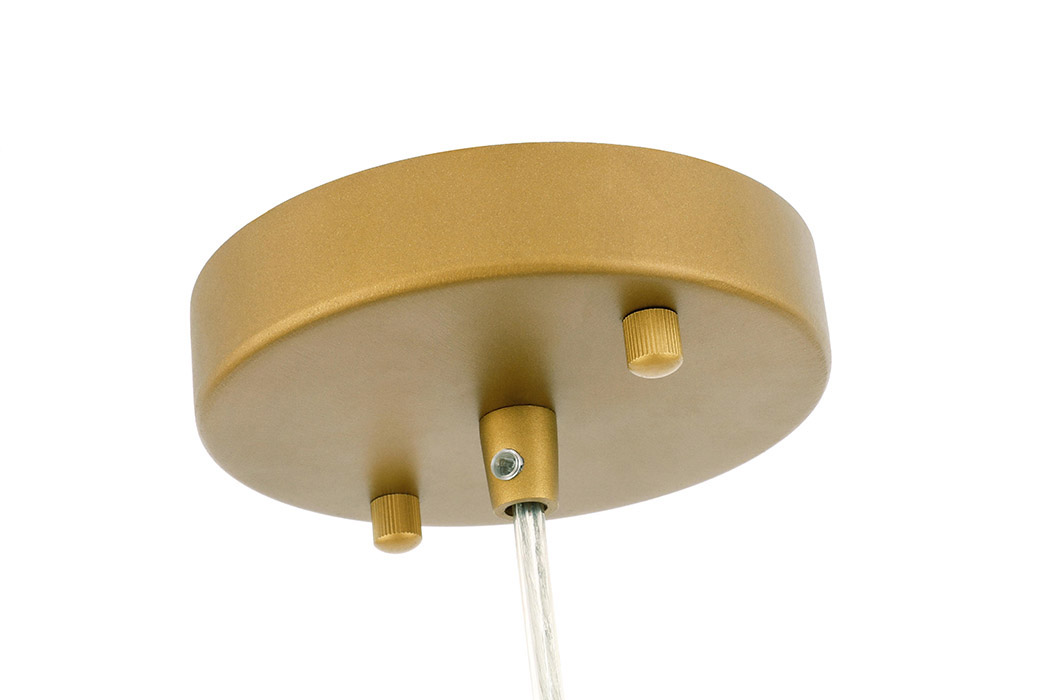 Elegant Taylor 1 Light Pendant - Brass (LD7500BR)