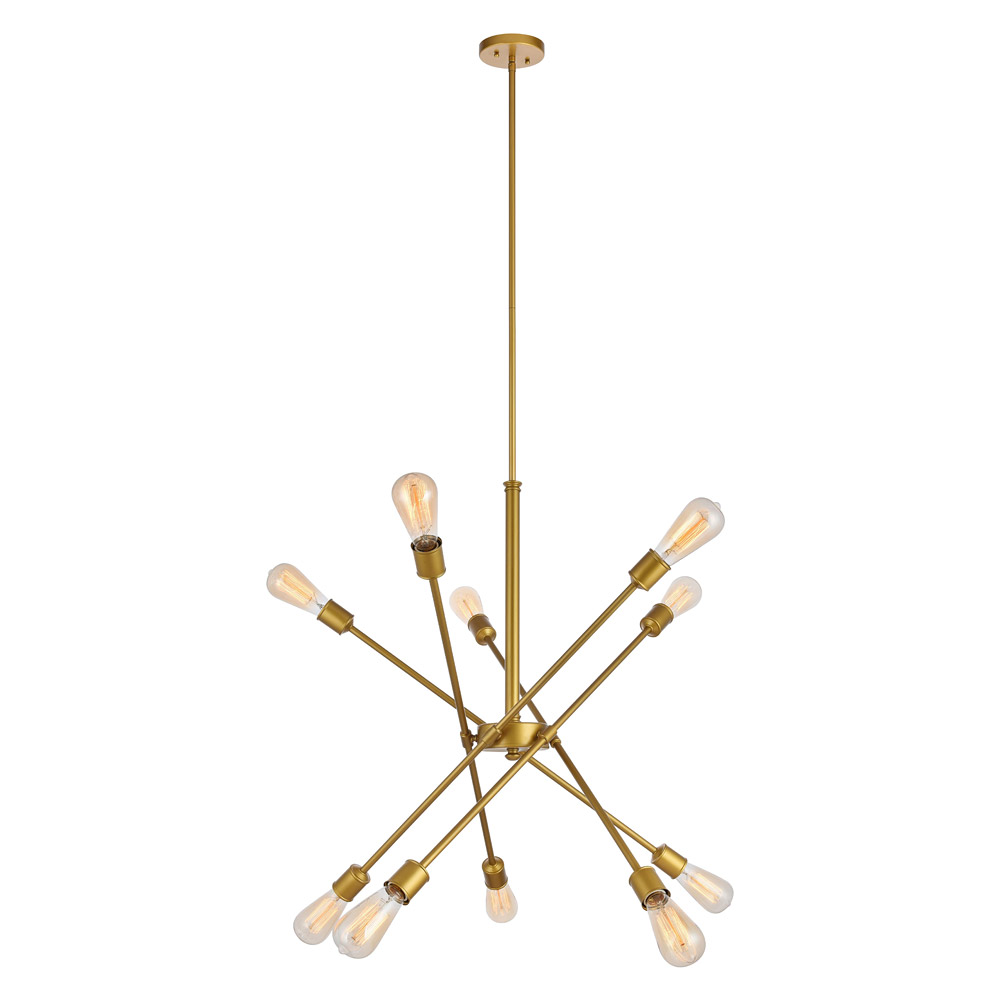 Elegant Pendant Light - Brass, L 27.2" (LD8019D28BR)