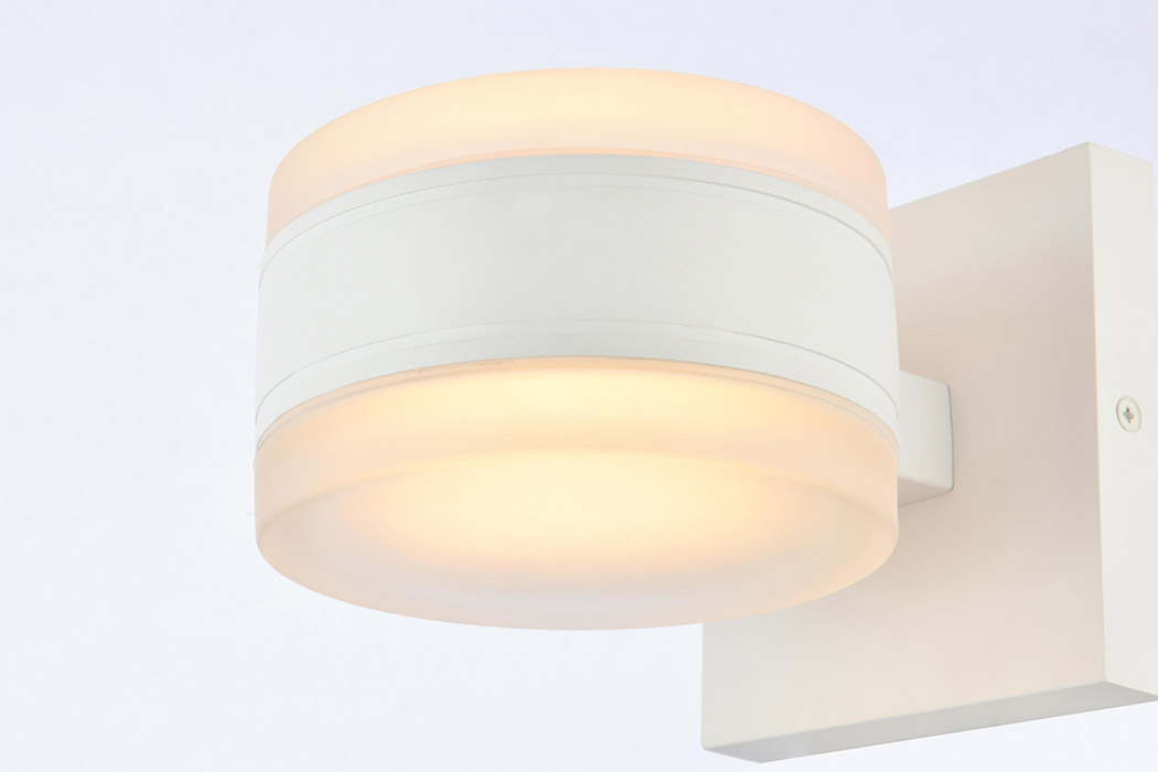 Elegant Raine Integrated Led Wall Sconce - White (LDOD4012WH)