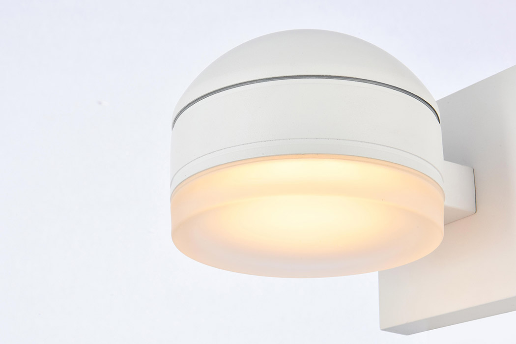 Elegant Raine Integrated Led Wall Sconce - White (LDOD4015WH)