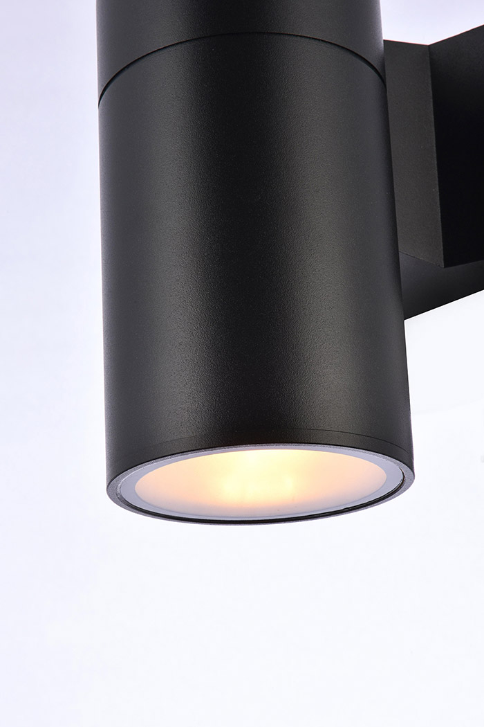 Elegant LED Outdoor Wall Light - Black (LDOD4039BK)