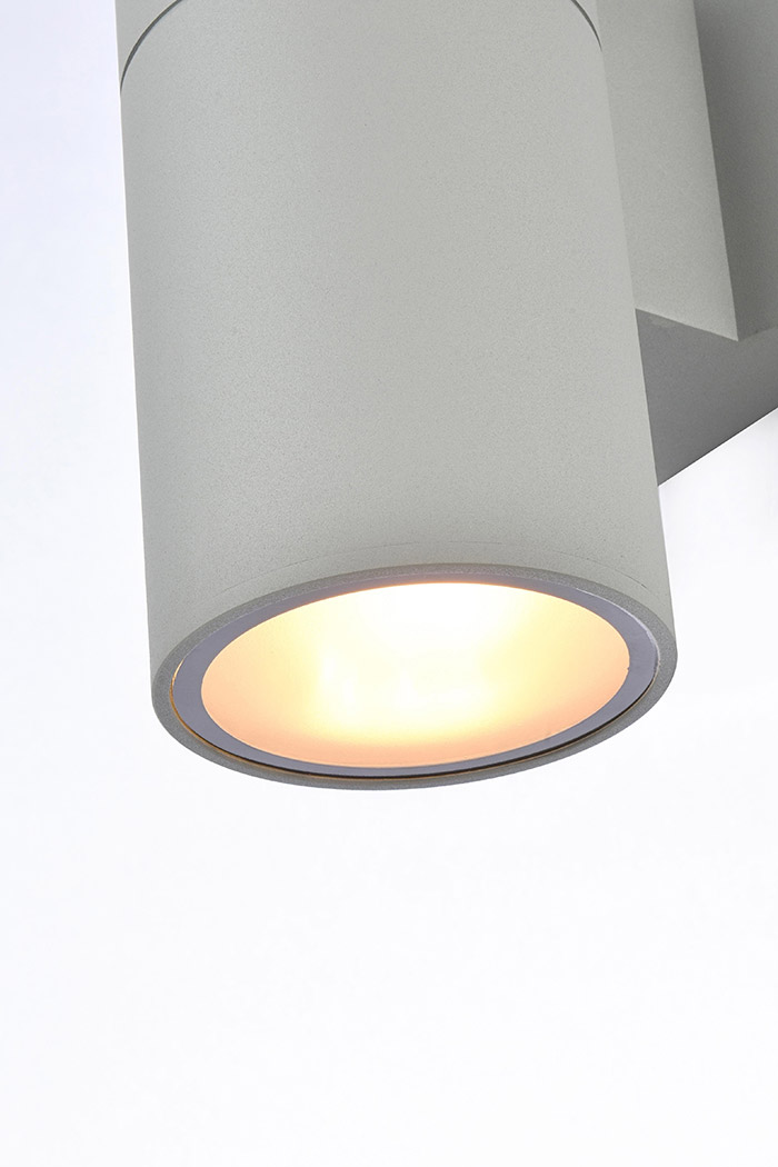 Elegant LED Outdoor Wall Light - Silver (LDOD4039S)