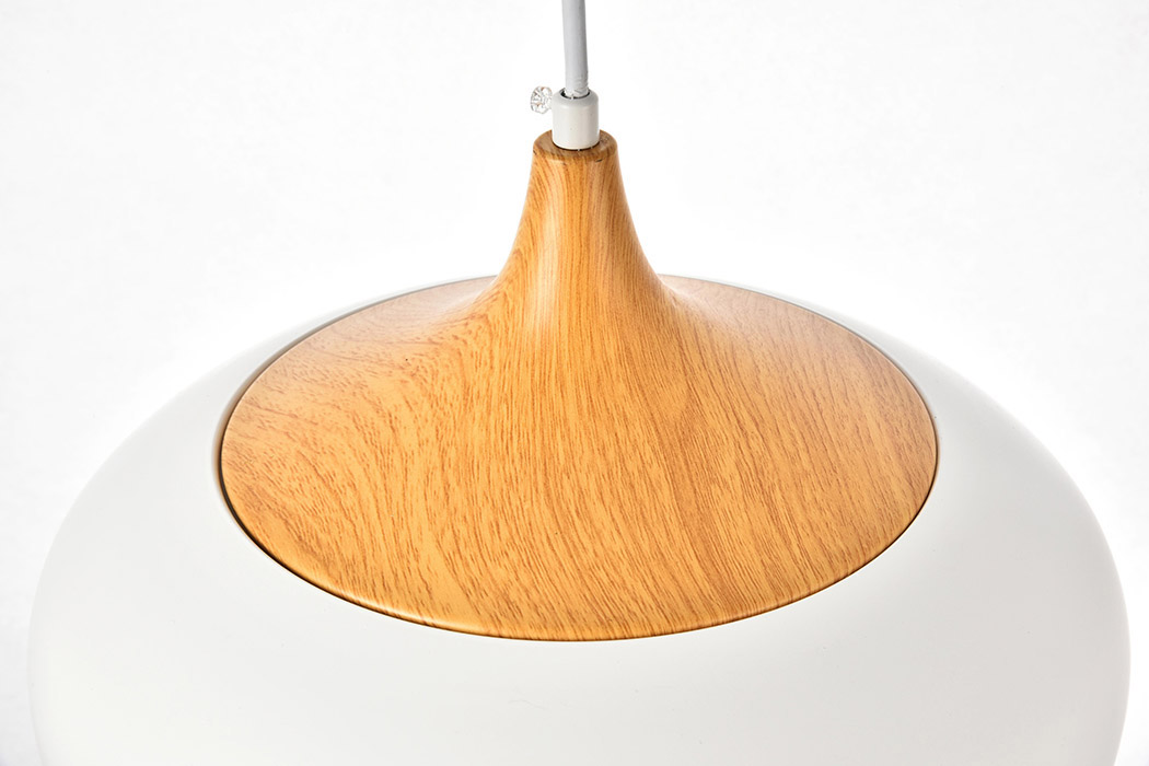 Elegant Pendant Light - White/Wood (LDPD2004)