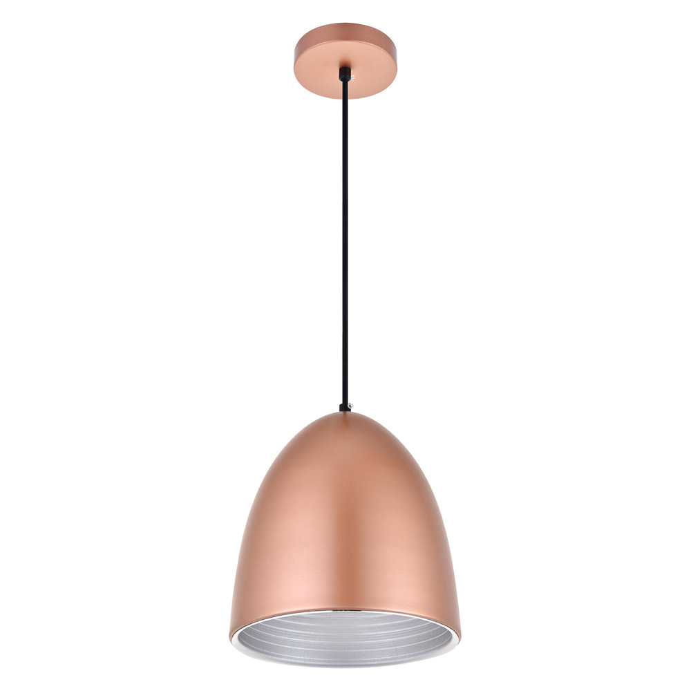 Elegant Pendant Light - Honey Gold, L 9.5" (LDPD2036HG)