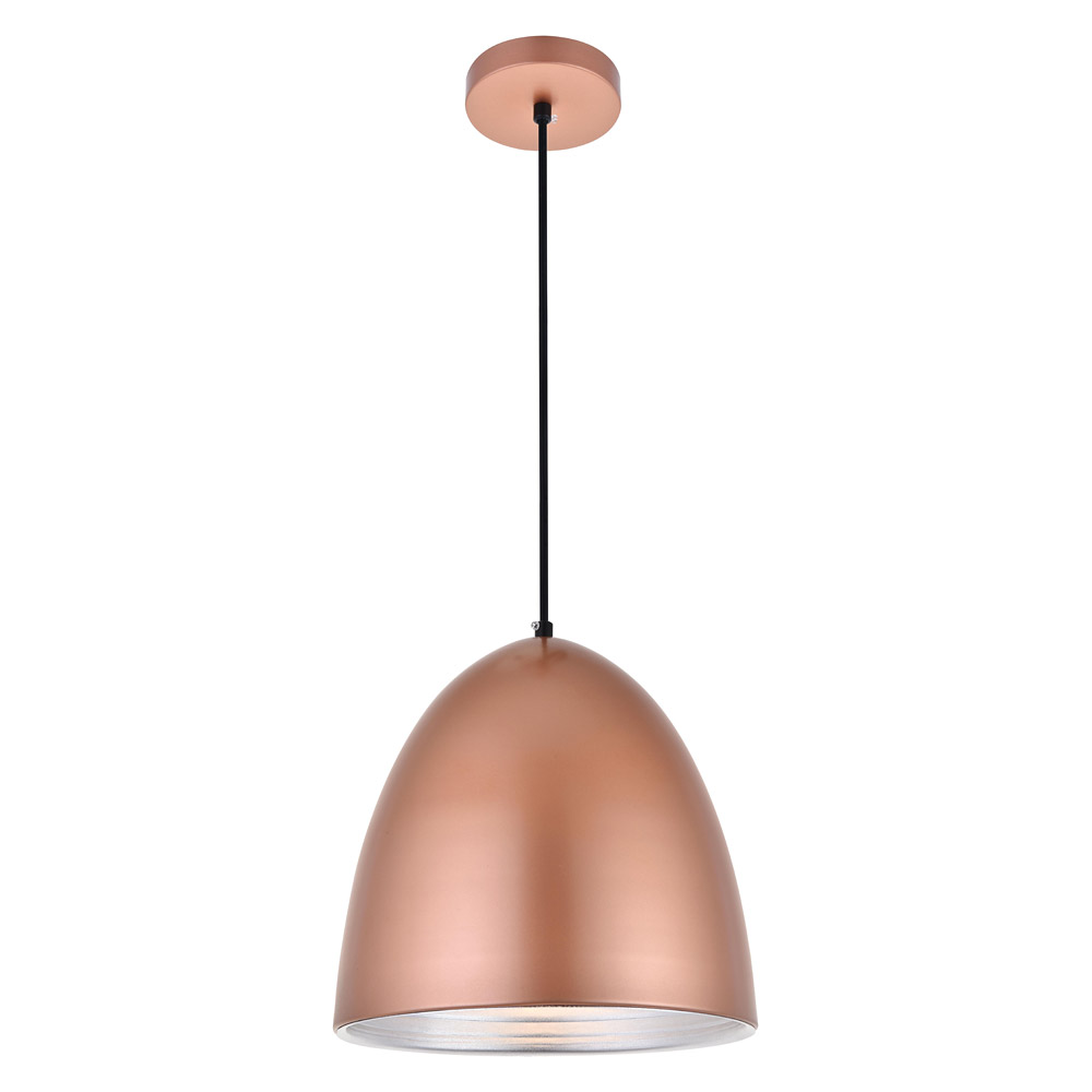 Elegant Pendant Light - Honey Gold, L 11.5" (LDPD2038HG)