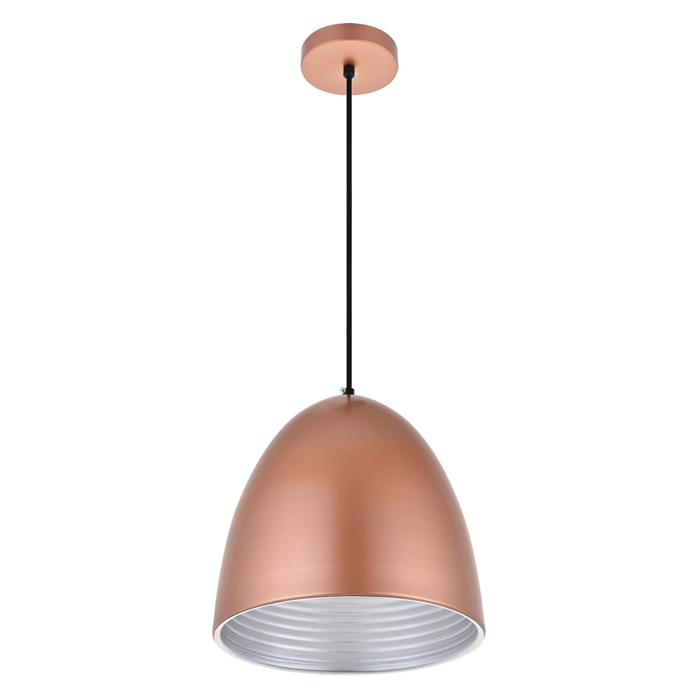 Elegant Pendant Light - Honey Gold, L 11.5" (LDPD2038HG)