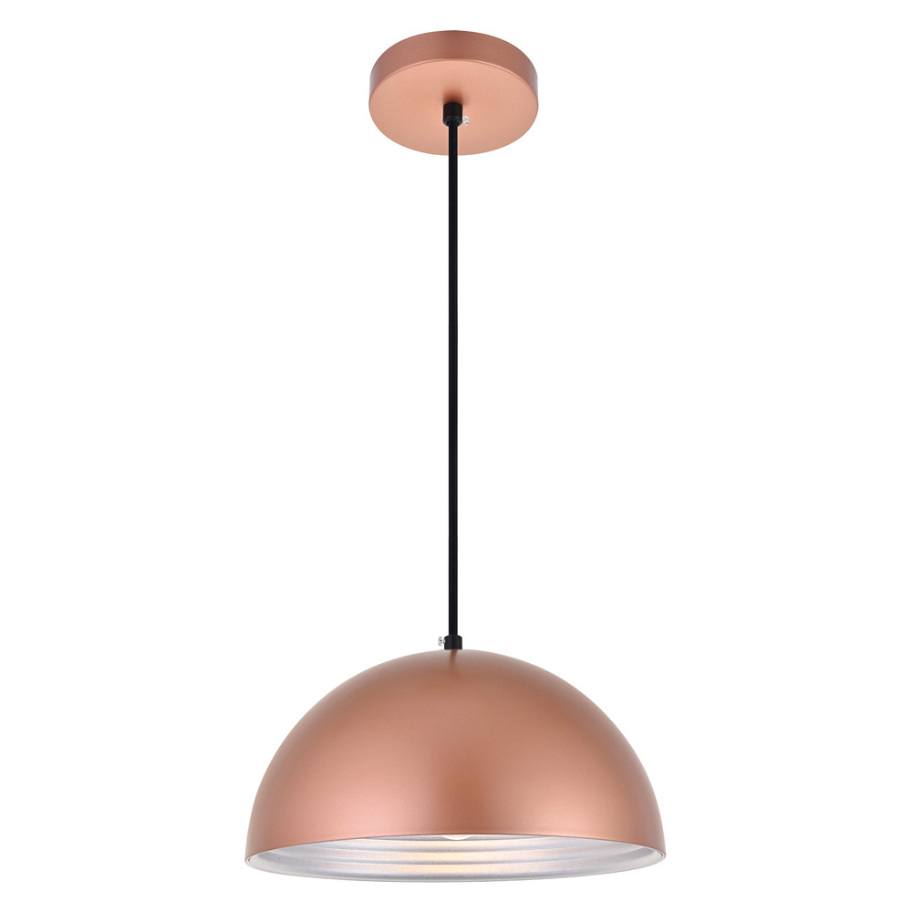 Elegant Circa 1-Light Pendant - Honey Gold, L 11.5" (LDPD2040HG)