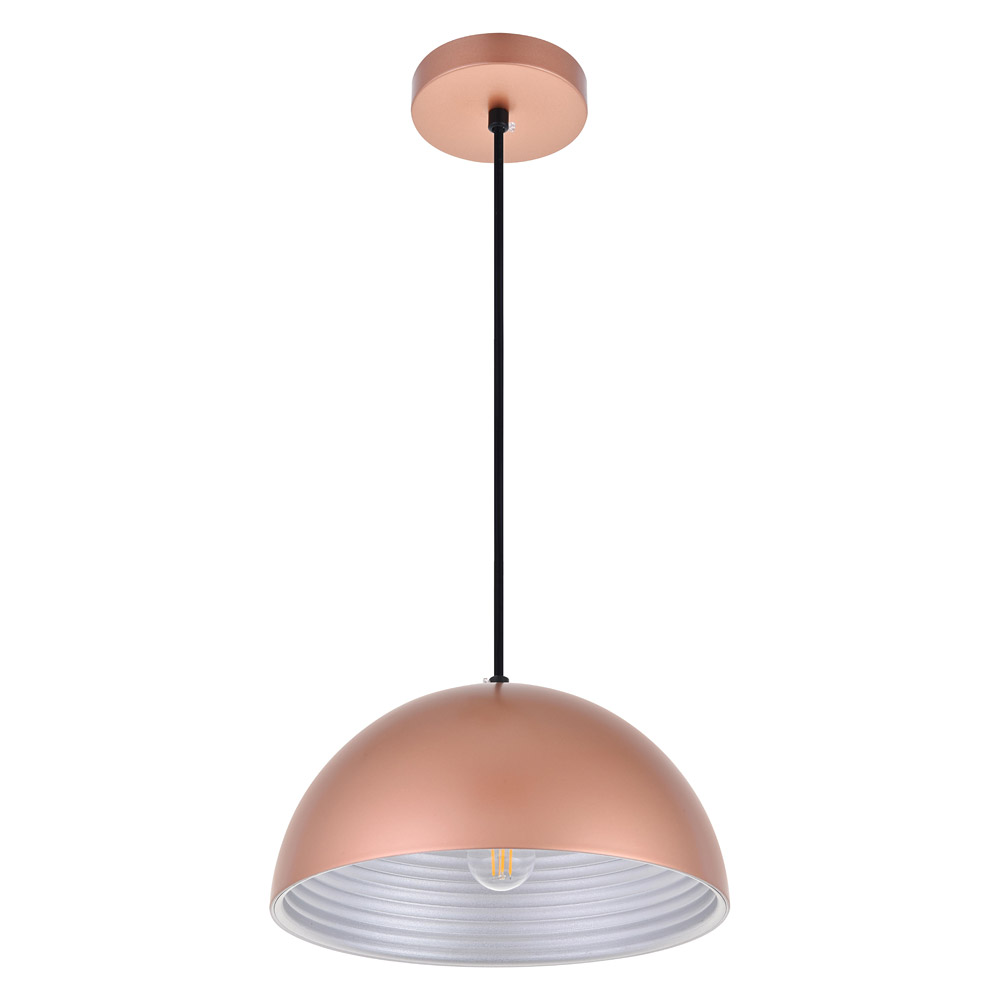 Elegant Circa 1-Light Pendant - Honey Gold, L 11.5" (LDPD2040HG)