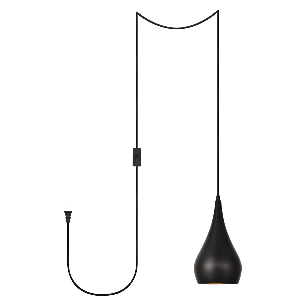 Elegant - Nora 1 Light Plug-In Pendant (PNT-LDPG2001)