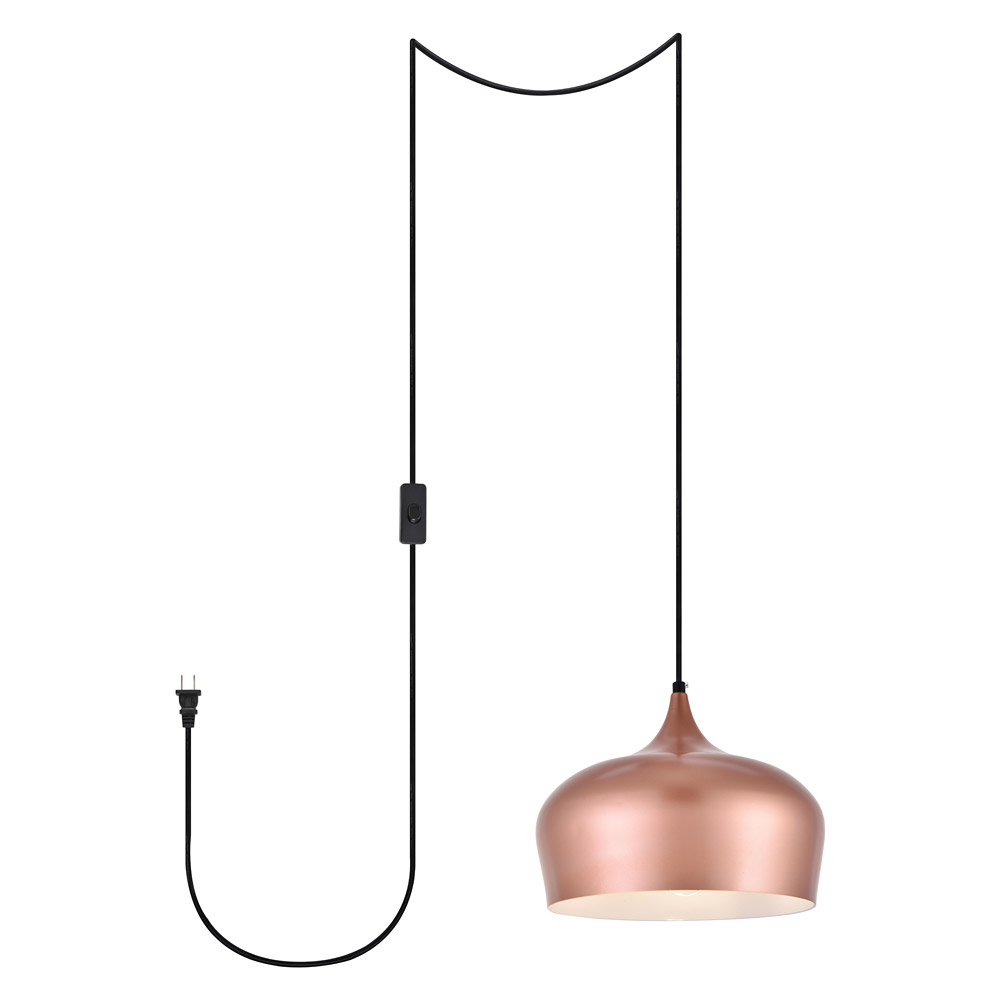 Elegant - Nora 1 Light Plug-In Pendant (PNT-LDPG2003)