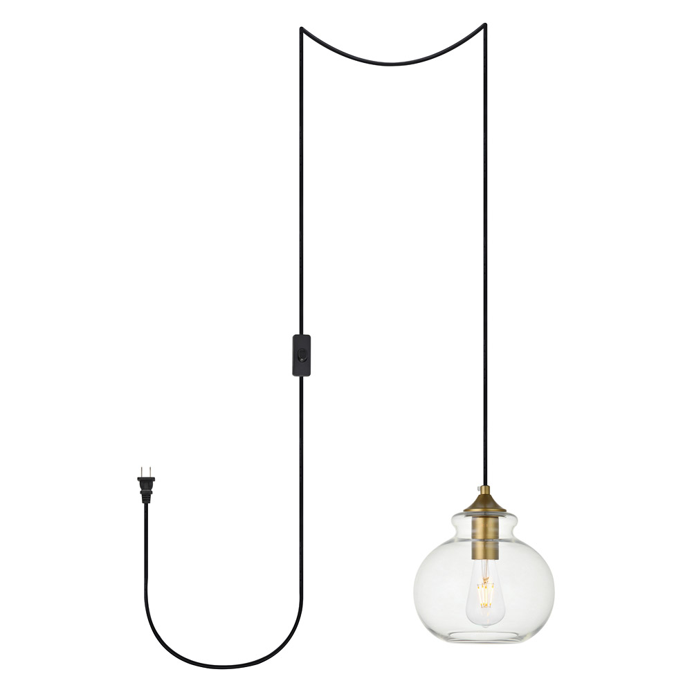 Elegant - Destry 1 Light Plug-In Pendant (PNT-LDPG2245)