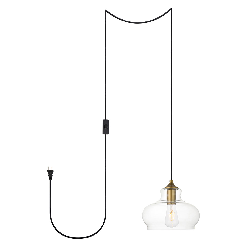 Elegant - Destry 1 Light Plug-In Pendant (PNT-LDPG2245)