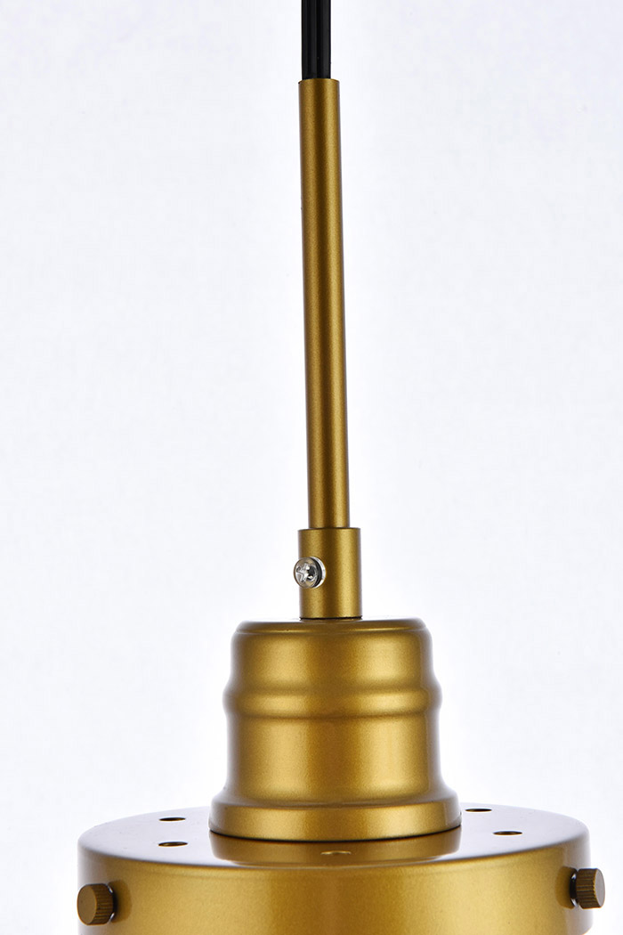 Elegant Lyle 1 Light Plug - Brass (LDPG6254BR)