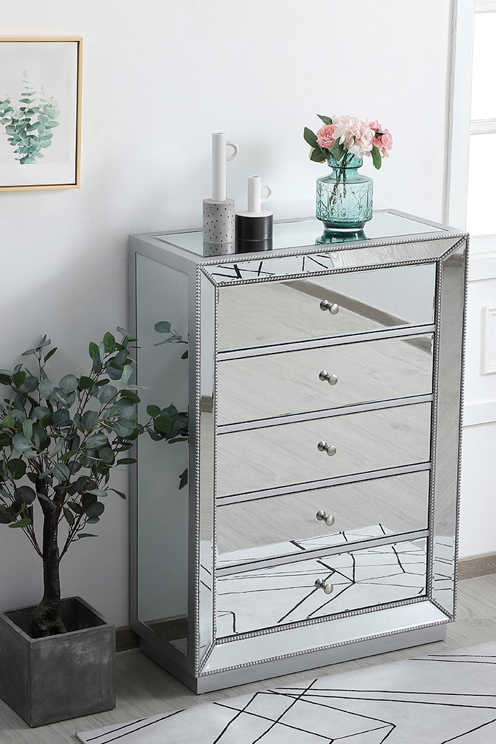 Elegant Chest - Silver (MF53026S)