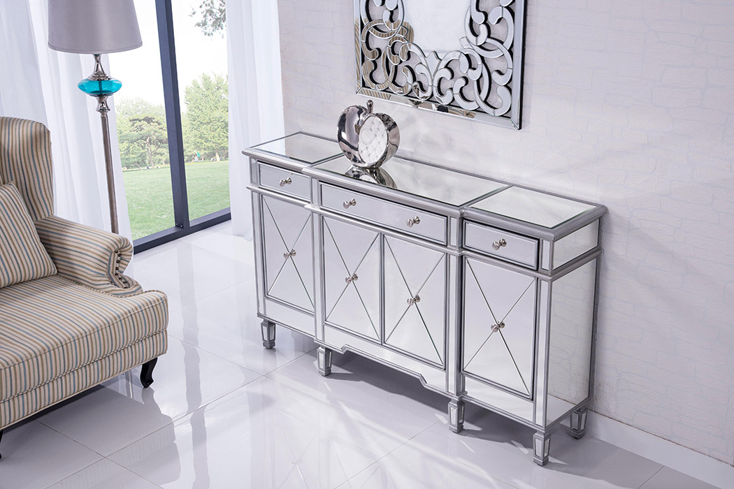 Elegant - Mirrored Credenza (PNT-MF6-1001)