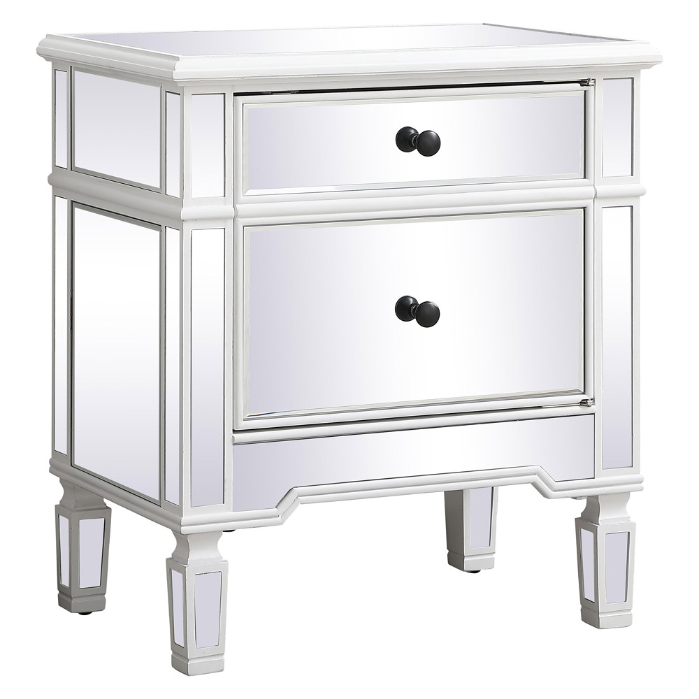 Elegant 1 Door Cabinet - White (MF6-1016AW)