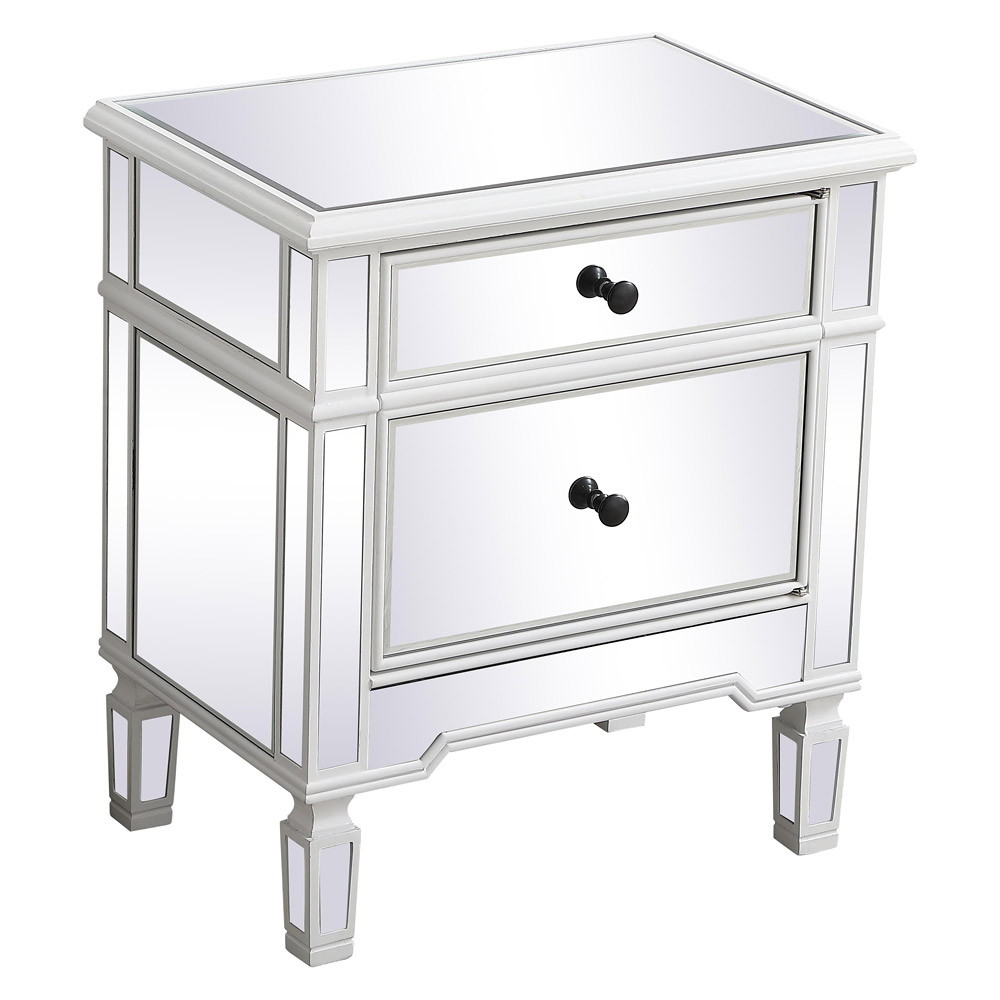 Elegant 1 Door Cabinet - White (MF6-1016AW)