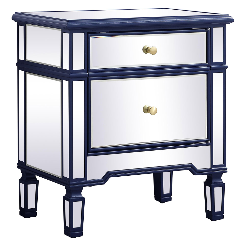 Elegant 1 Door Cabinet - Blue (MF6-1016BL)