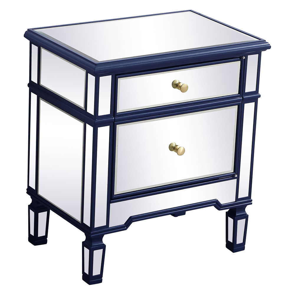 Elegant 1 Door Cabinet - Blue (MF6-1016BL)