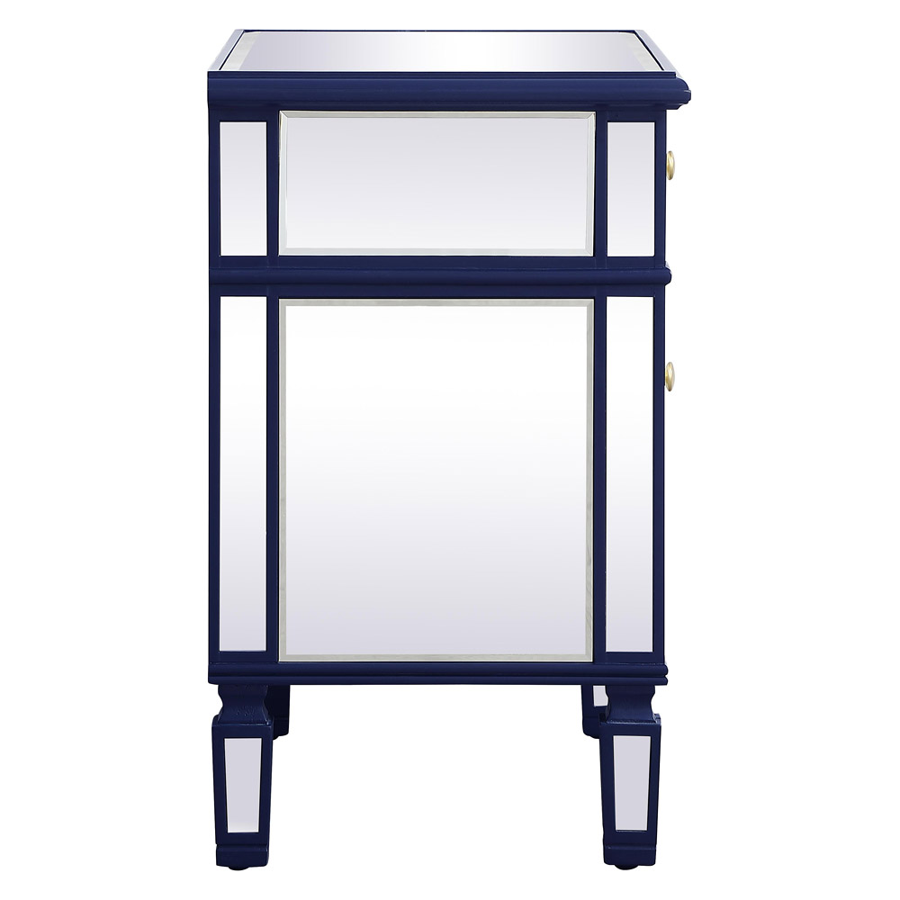 Elegant 1 Door Cabinet - Blue (MF6-1016BL)