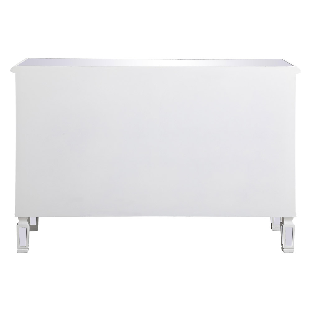 Elegant 6 Drawer Dresser - White (MF6-1017AW)