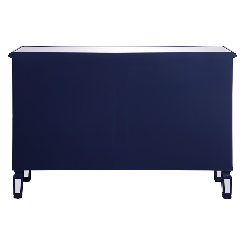 Elegant 6 Drawer Dresser - Blue (MF6-1017BL)