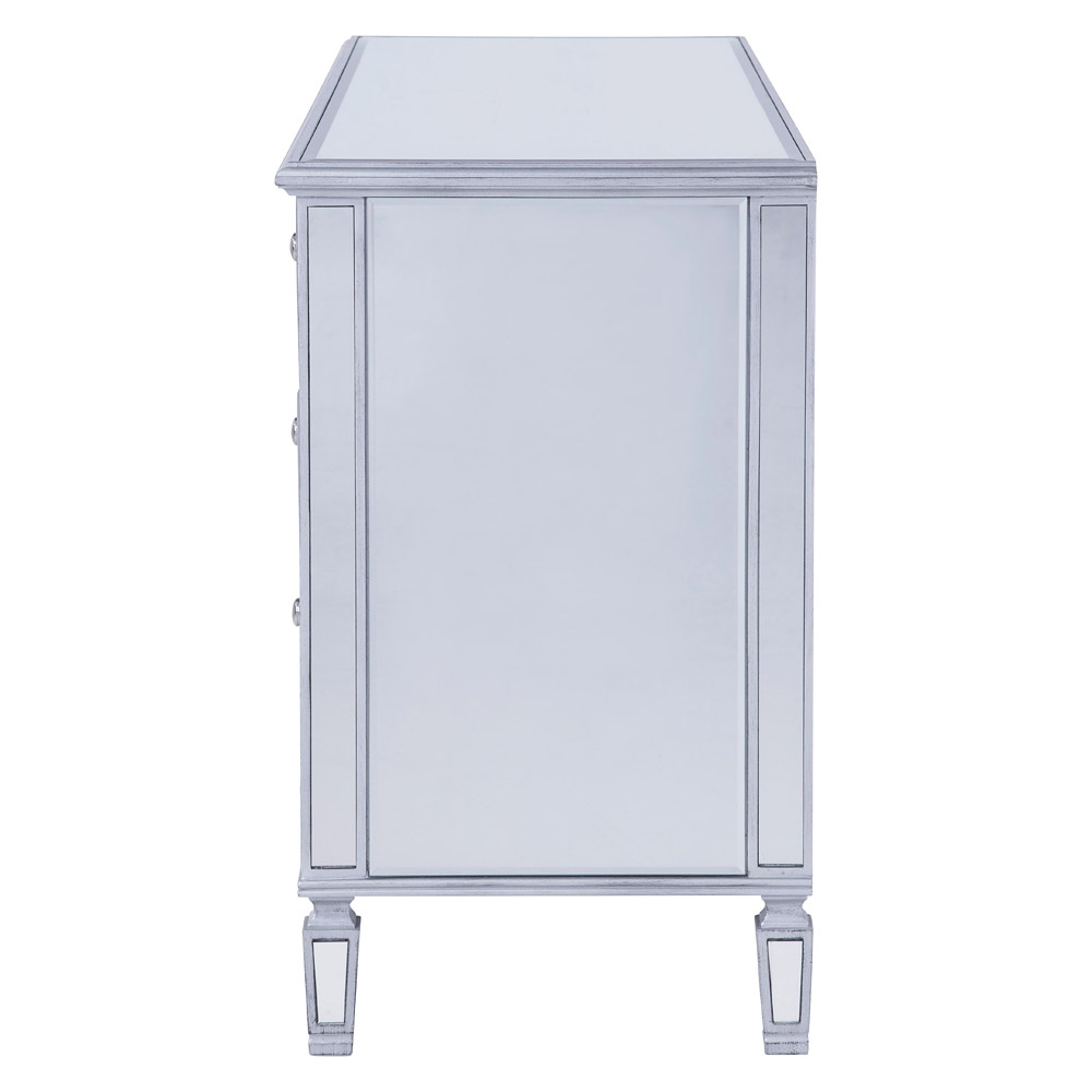 Elegant 6 Drawers Cabinet - Silver (MF6-1036S)